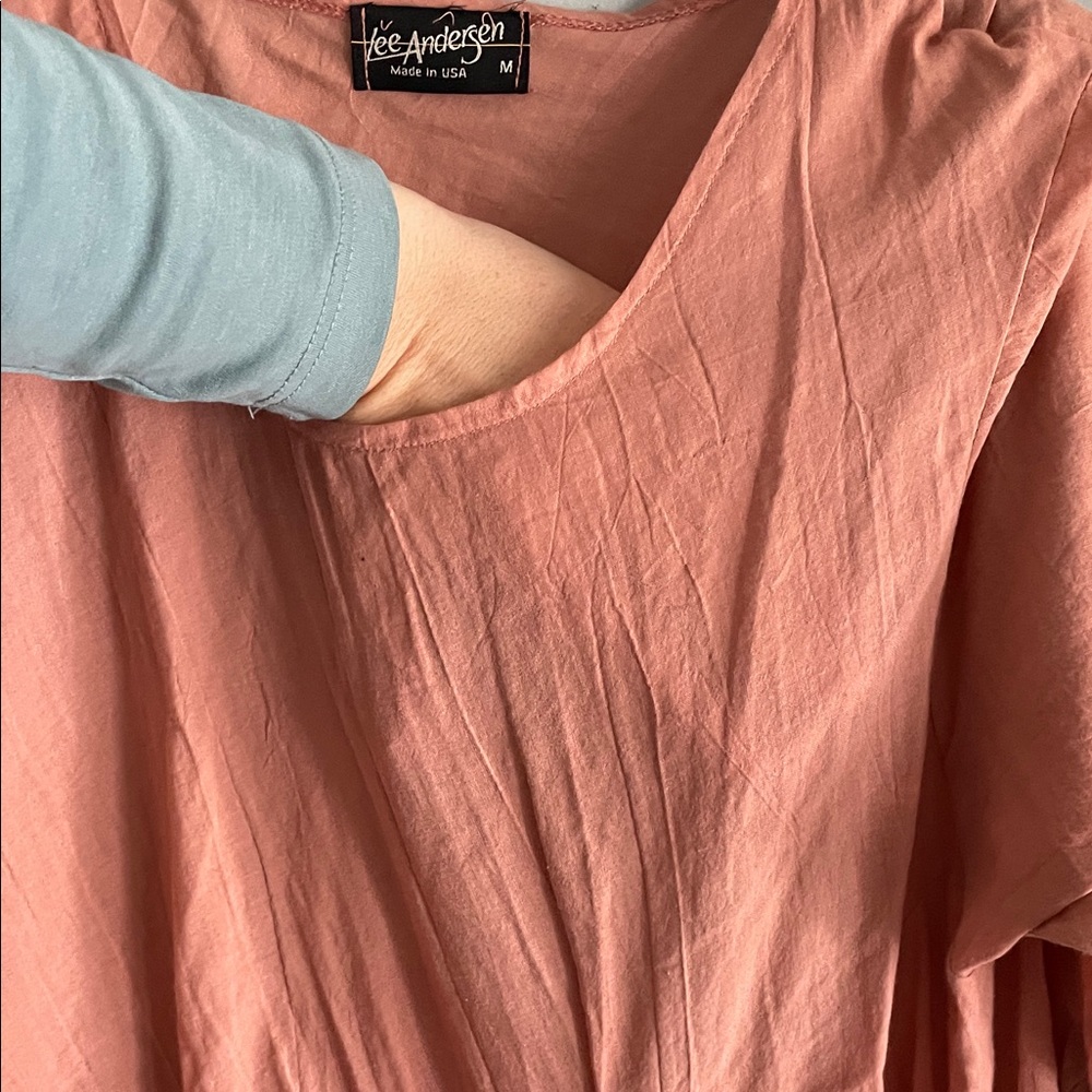 Peach Tunic and Wide Leg Pant Set - Picture 4 of 8